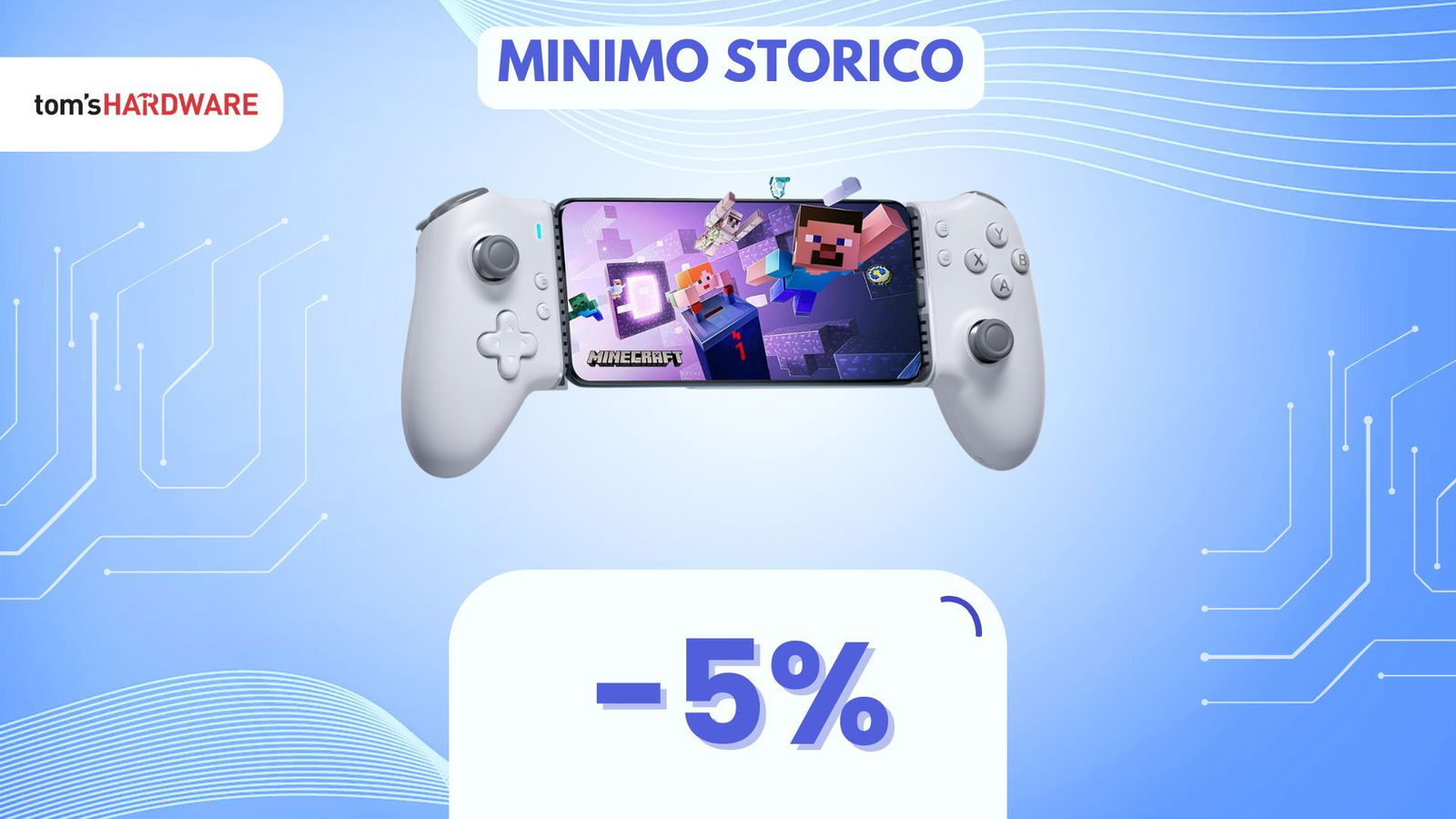 Immagine di Il controller perfetto per giocare su mobile è in SUPER SCONTO, e va bene per iOS e Android!