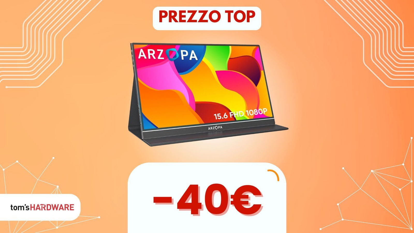 Immagine di Il monitor che puoi portare sempre con te oggi costa 40€ in meno, che AFFARE!