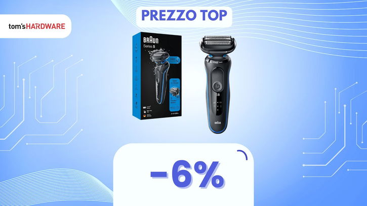 Immagine di Barba perfetta a casa? Per fortuna il Braun Series 5 è in SCONTO!