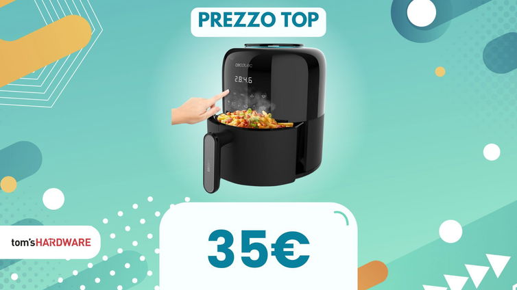 Immagine di Cucina sana senza spendere una fortuna, questa friggitrice ad aria costa POCHISSIMO!