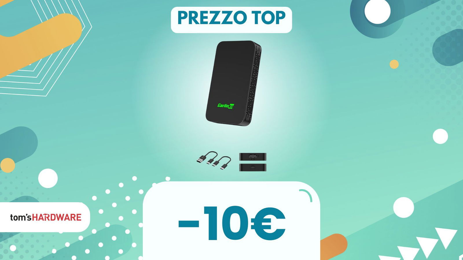 Immagine di Dite ADDIO ai cavi in auto usando questo coupon, CarlinKit 2024 oggi è in SCONTO!