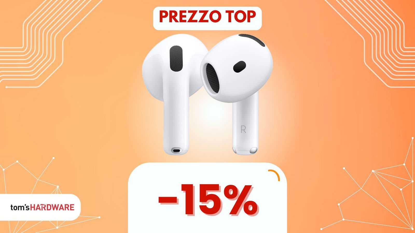 Immagine di L'evoluzione degli auricolari Apple è qui: gli AirPods 4 oggi sono in SUPER SCONTO!