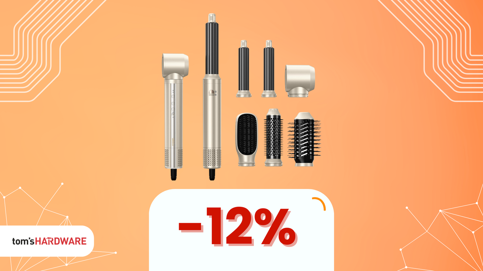 Immagine di L'opzione perfetta al posto del Dyson Airwrap? Air Styler 6 in 1 a un prezzo SHOCK!