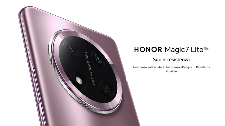 Immagine di Honor Magic7 Lite debutta con batteria da 6600mAh, è anche super resistente!