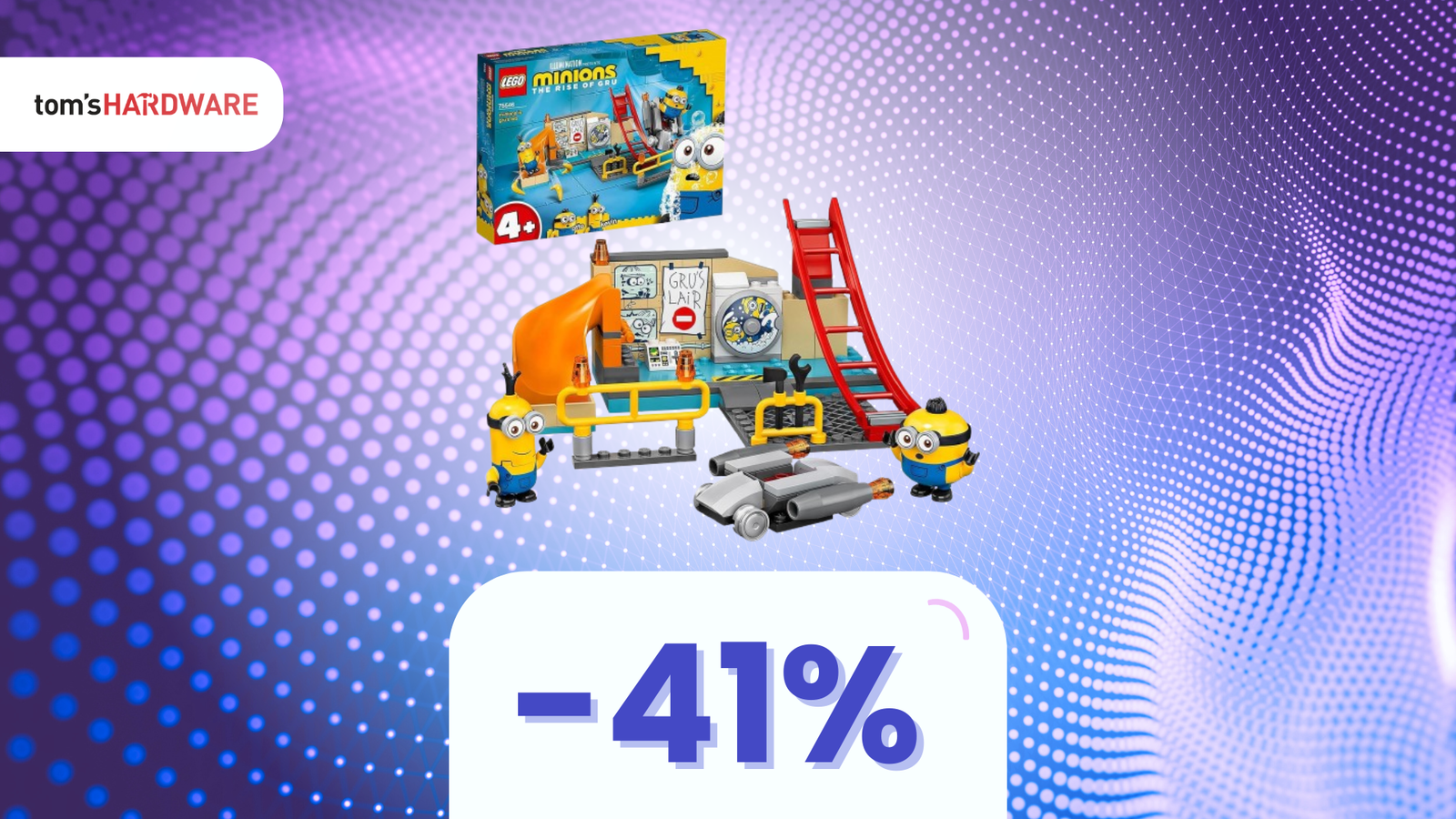 Immagine di LEGO Minions: I Minions nel laboratorio di Gru in SCONTO: il regalo perfetto per i più piccoli!