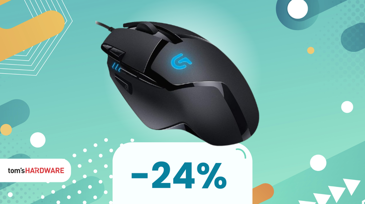 Immagine di Vinci da campione con il mouse da gaming Logitech G402 a solo 53€!