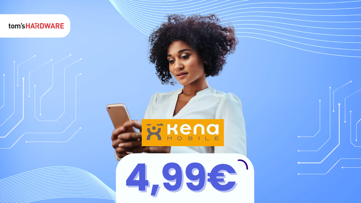 Immagine di Con Kena spendi solo 4,99€ per stare connesso tutto il mese!