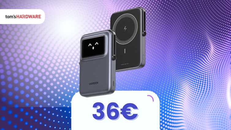 Immagine di Powerbank magnetico, potente e versatile a soli 36€!