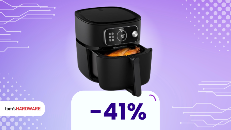 Immagine di Philips Airfryer XXL a 195€: il cibo è croccante e la dieta è salva!