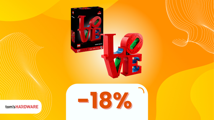 Immagine di LEGO ART LOVE a SOLO 66€! Risparmio garantito del 18%