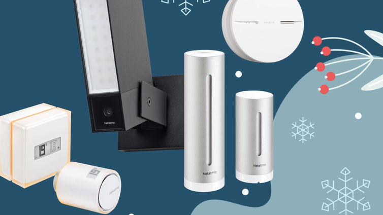 Immagine di Netatmo: qualità sicura e, grazie ai saldi invernali, risparmio garantito sulla smart home