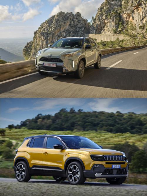 Immagine di Best seller a confronto: Jeep Avenger e Toyota Yaris Cross