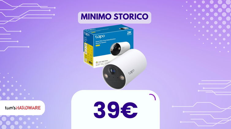 Immagine di Con Tapo C410 scontata sotto i 40€, la videosorveglianza smart è alla portata di tutti