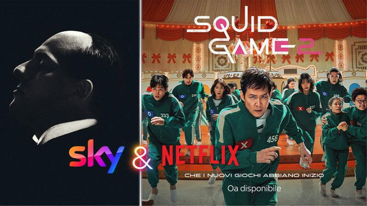 Immagine di Squid Game su Netflix e tutto l'intrattenimento Sky a 19€ al mese, ma solo se fai presto