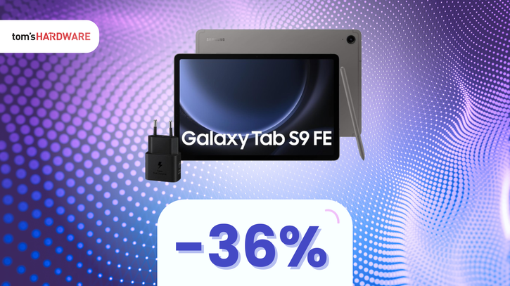 Immagine di Samsung Galaxy Tab S9 FE, il compagno ideale per studio e lavoro, oggi a un SUPER PREZZO! -36%