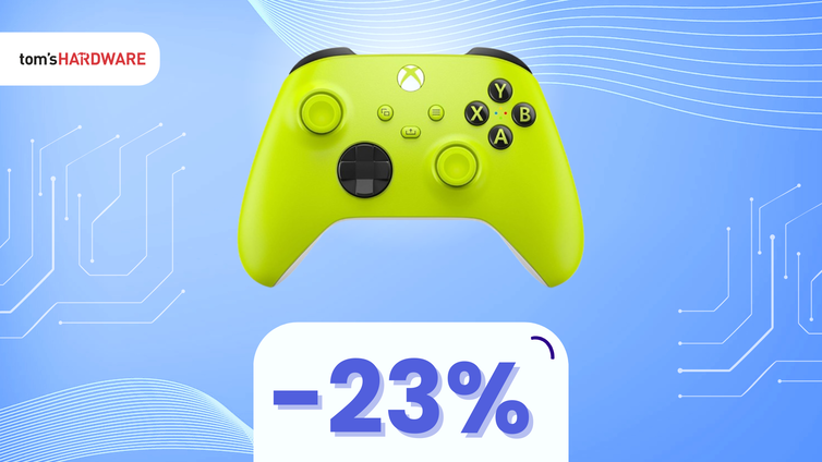 Immagine di Accendi il divertimento con il controller Xbox Electric Volt, oggi in SCONTO! -23%