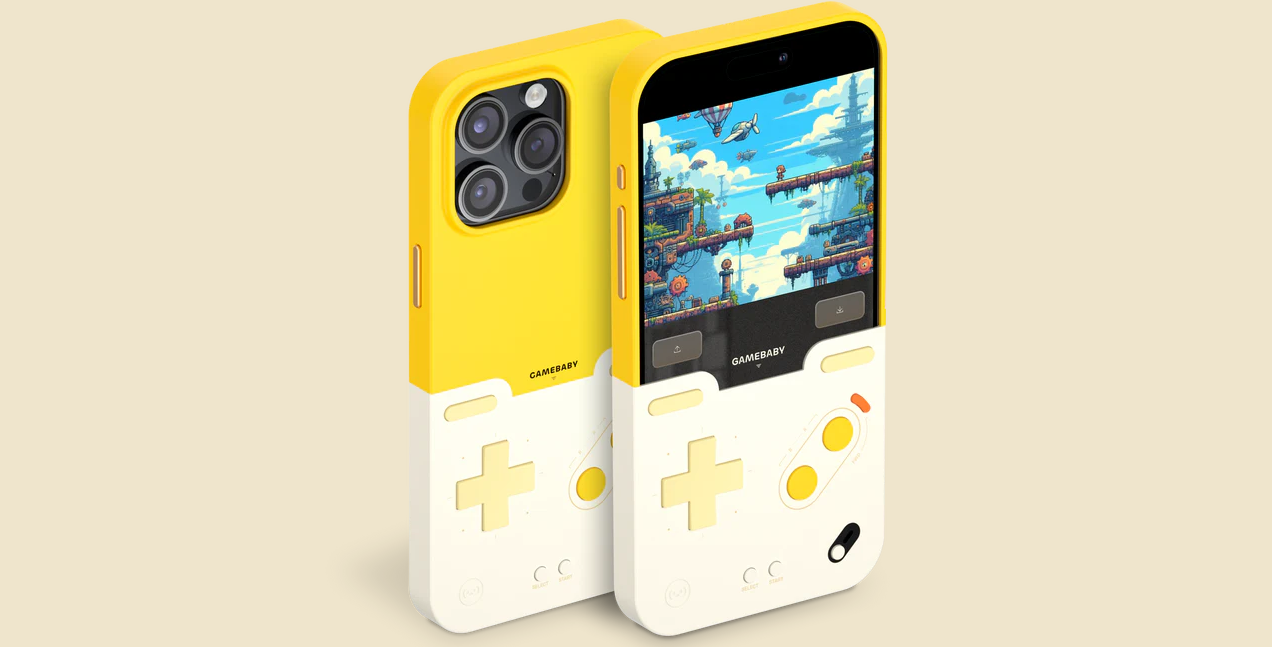 Immagine di Questa cover trasforma l'iPhone in un Gameboy funzionante