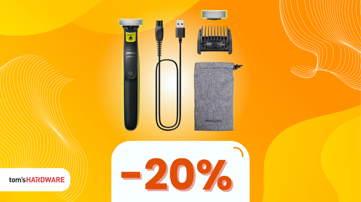 Immagine di Barba sempre perfetta con Philips OneBlade, oggi in SCONTO! -20%