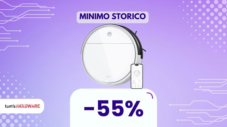 Immagine di Ancora scettico sui robot aspirapolvere? Inizia con questo a soli 99€ (-55%)