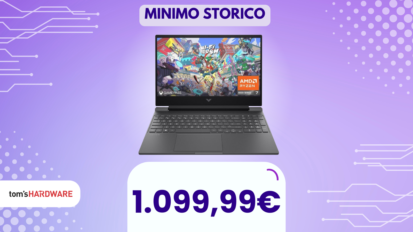 Immagine di Questo notebook gaming HP con RTX 4060 non è mai costato COSI' POCO! IMPERDIBILE!