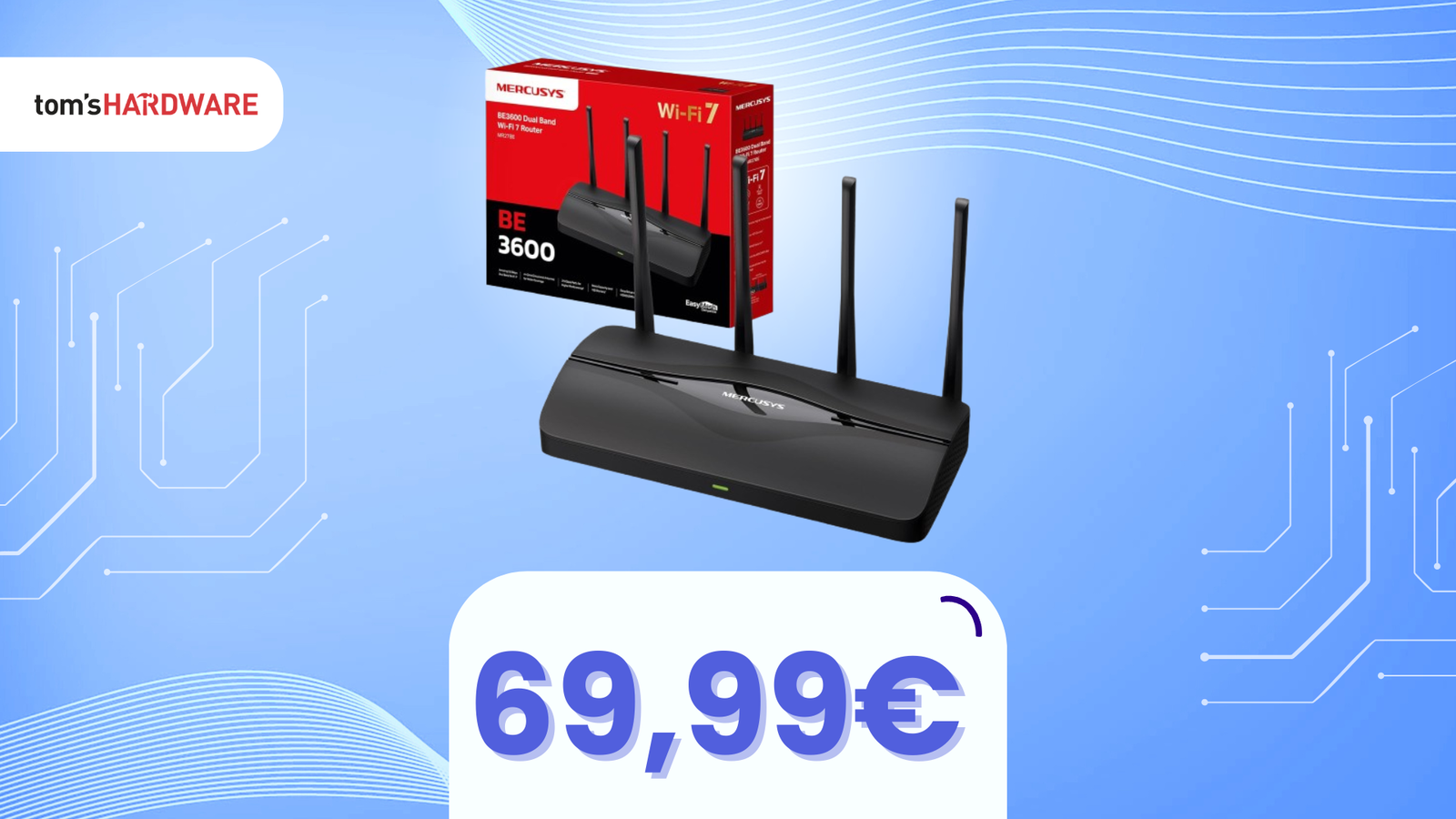 Immagine di Porta il Wi-Fi 7 a casa tua a MENO DI 70€ con questo router in SCONTO!