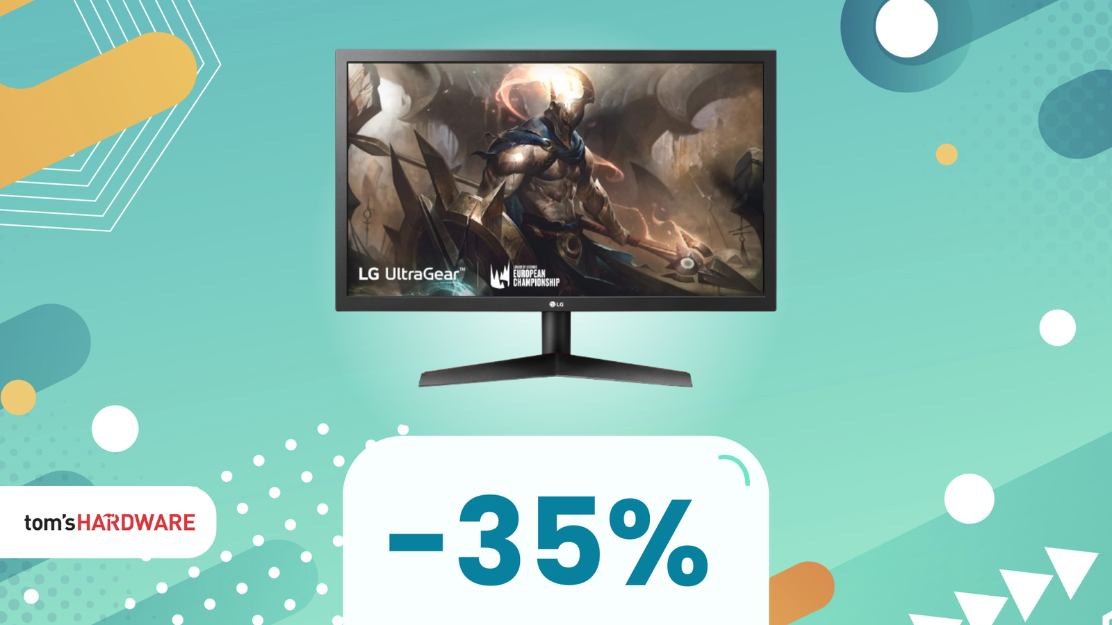 Immagine di Gioca al massimo con questo monitor LG in SCONTO su Amazon! -35%