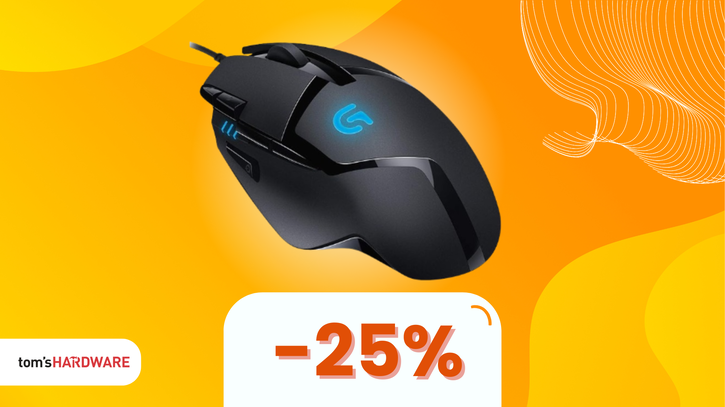 Immagine di Mouse da gaming Logitech Hyperion Fury a soli 40€: vittorie garantite!