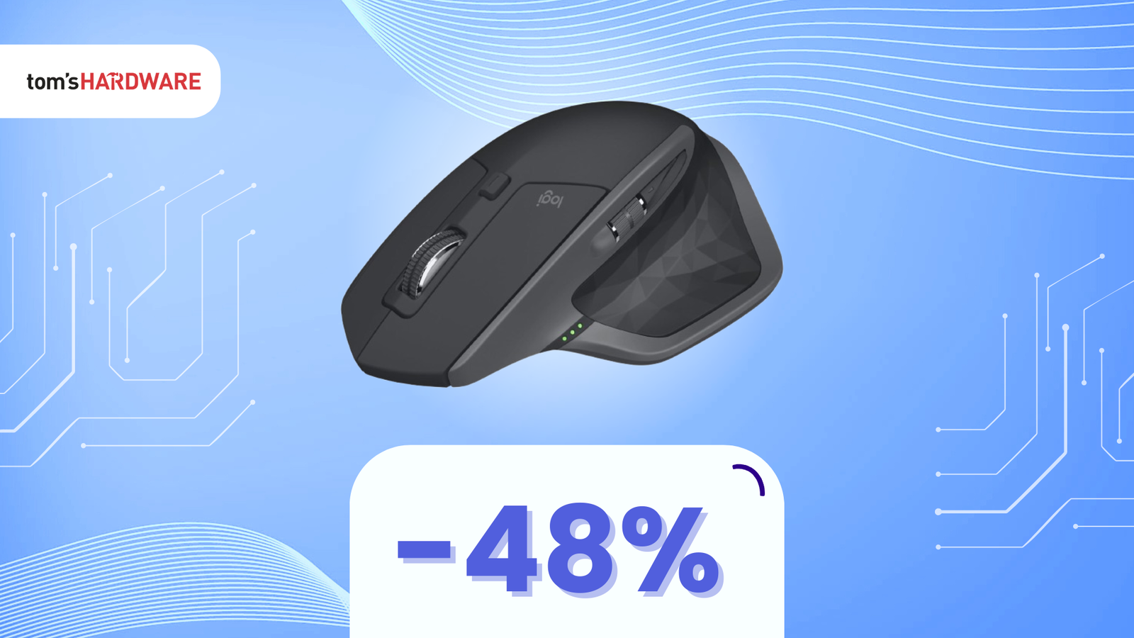 Immagine di Logitech MX Master 2S, il mouse perfetto per i professionisti, oggi a META' PREZZO!