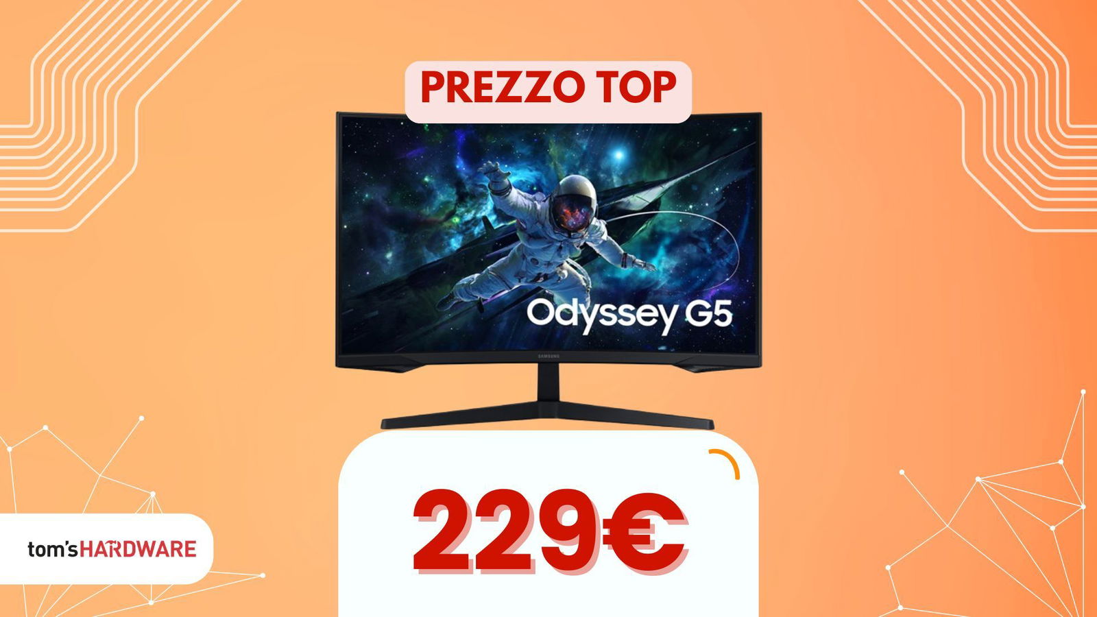 Immagine di Non fermarti alla buona risoluzione: Odyssey G5, il 32'' a soli 229€