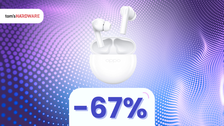 Immagine di SCONTO IMPERDIBILE sugli OPPO Enco Buds2: auricolari leggeri e performanti per ogni occasione! - 67%