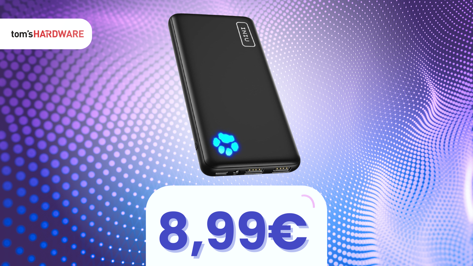 Immagine di Ricarica ovunque i tuoi dispositivi con questa power bank, oggi a MENO DI 9€ su Amazon!