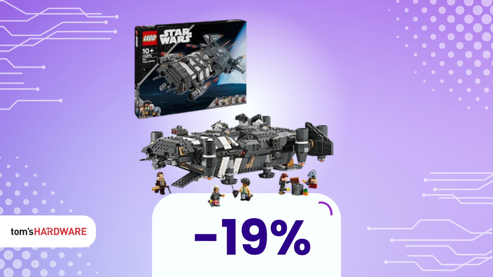 Immagine di Onyx Cinder LEGO: l'astronave di Skeleton Crew a soli 114€!