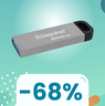 Archiviazione sicura e veloce con Kingston DataTraveler Kyson, ora in SUPER OFFERTA! - 68%