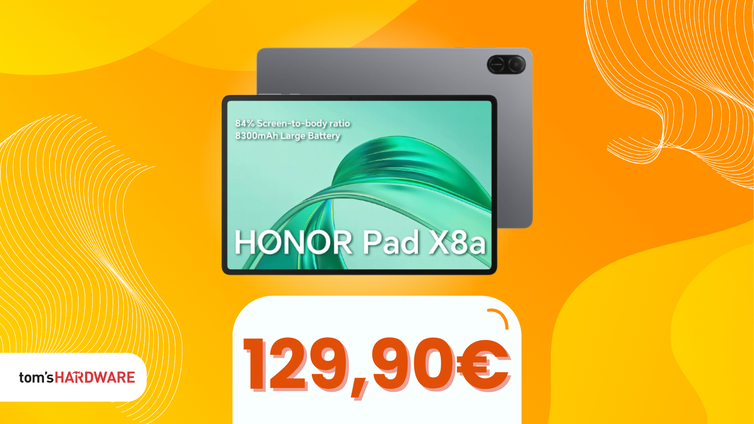 Immagine di HONOR Pad X8a in SUPER SCONTO: potenza e design elegante a portata di mano!