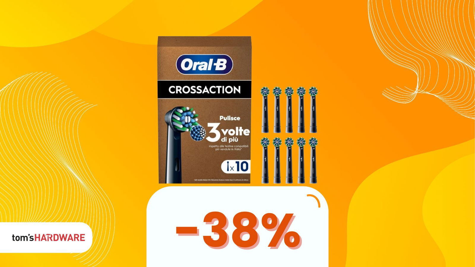 Immagine di Fai scorta ora! Di cosa? Delle testine Oral-B, tante a meno di 25€