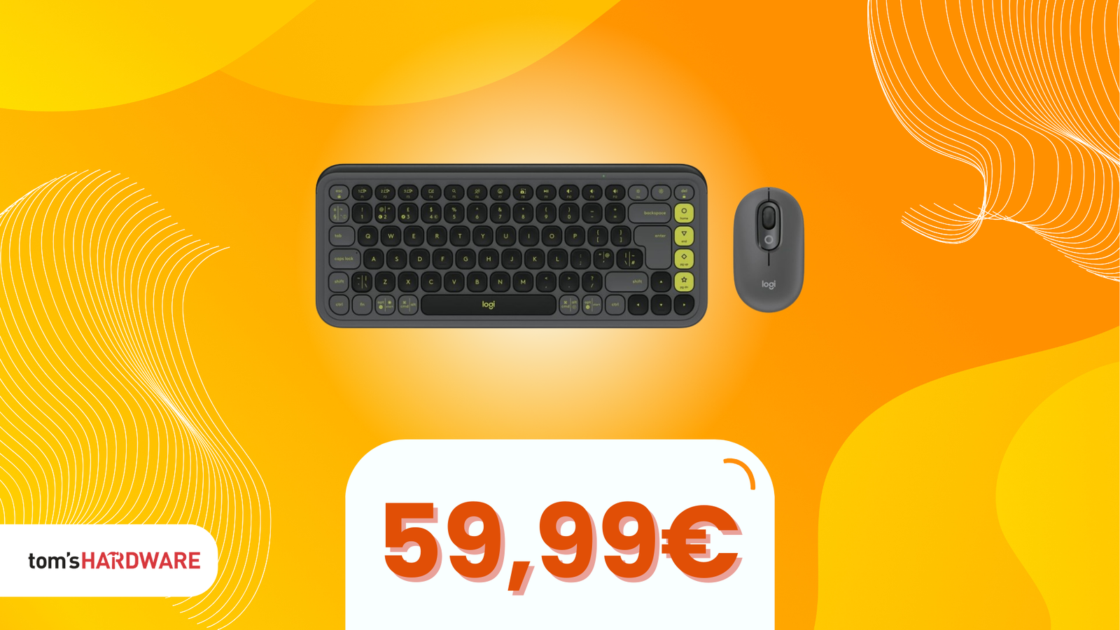 Immagine di Rinnova la tua scrivania con questo klt wireless che unisce stile e prestazioni, oggi IN OFFERTA!