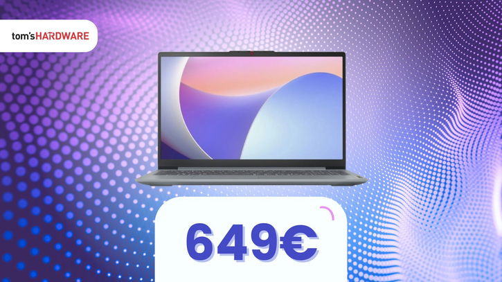 Immagine di La CPU spinge forte e il notebook non ti tradisce. 649€, risparmi 150€!