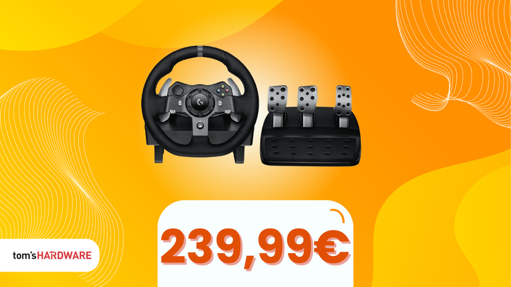 Immagine di Guida come un professionista con Logitech G G29 Driving Force, ora IN OFFERTA!