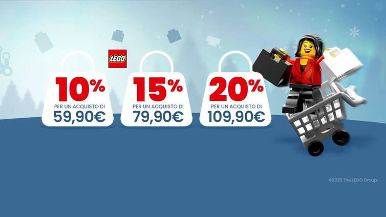 Immagine di Hai bisogno di tanti LEGO? Con questa promo, più acquisti, più risparmi