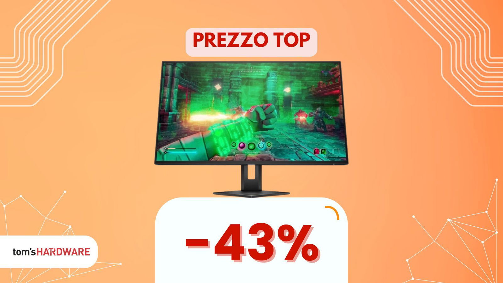 Immagine di Stanco del 1080p? Scopri il 4K con 450 nits e risparmia il 43% su questo monitor