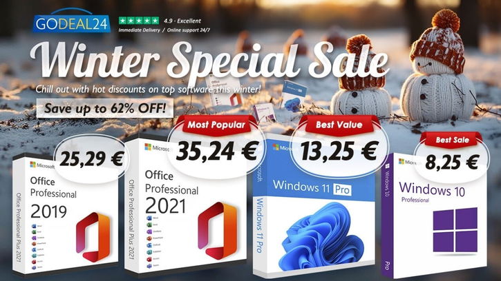 Immagine di Office a vita da 15€ e Windows 11 a partire da 10€