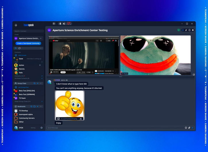 Immagine di TeamSpeak risorge e lancia la sfida a Discord