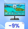 Monitor PHILIPS 245E1S da 24" perfetto per il tuo setup da lavoro: risparmia il 9% su Amazon!