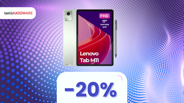 Immagine di Lenovo Tab M11, il tablet ideale per ogni esigenza, oggi in SCONTO! -20%