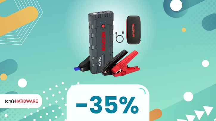 Immagine di Non restare bloccato! Questo avviatore auto è oggi in SUPER OFFERTA!