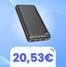 Non perdere l'occasione: power bank da 26800mAh in OFFERTA LAMPO su Amazon!