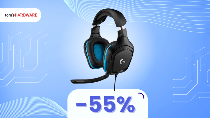 Immagine di Logitech G G432 a un prezzo SHOCK! (-55%)