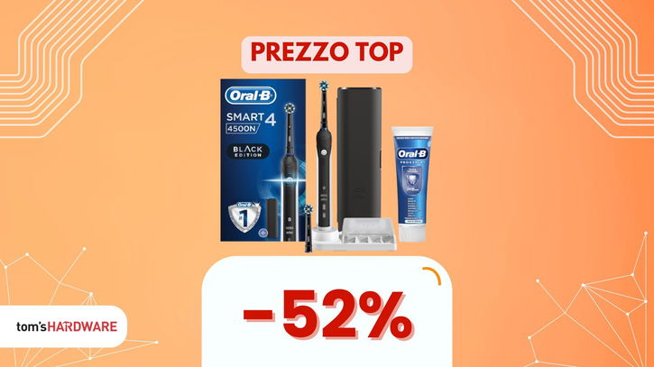 Immagine di Ritorna il 52% sullo spazzolino Oral-B, ma ora c’è anche il nuovo dentifricio Pro-Expert