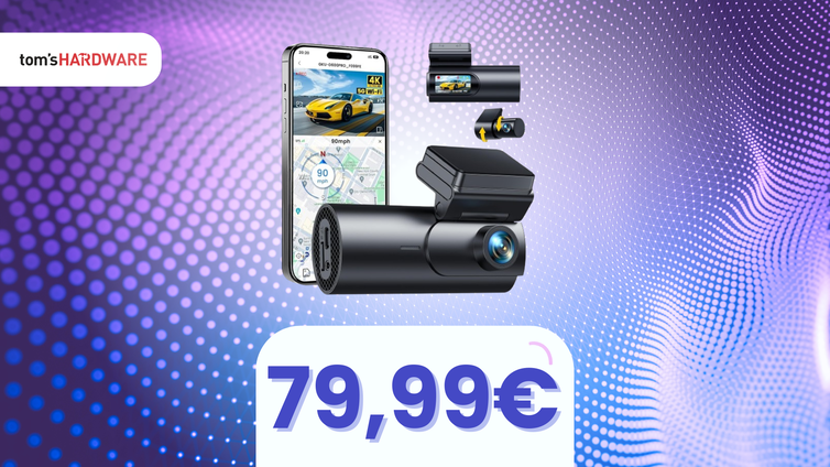 Immagine di Guida con tranquillità grazie a questa dash cam, oggi con DOPPIO SCONTO!