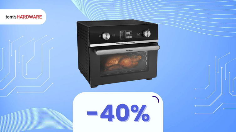 Immagine di Questa Moulinex da 20L scontata del 40% cucina per 6 persone come un forno